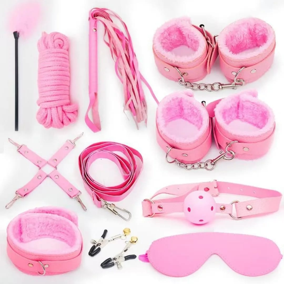 Luxury Bondage & Sensory Accessories Set