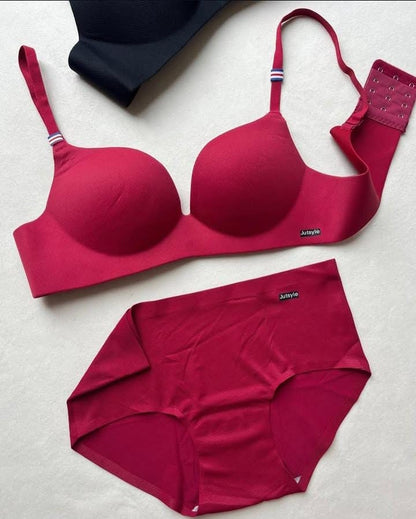 Comfort Bra & High-Waist Brief Set