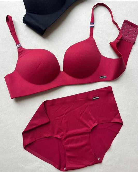 Comfort Bra & High-Waist Brief Set