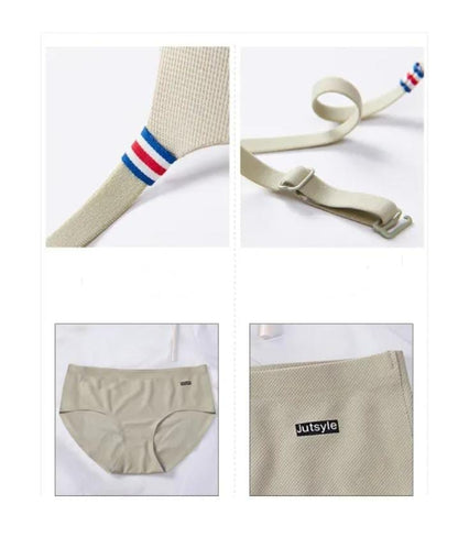 Comfort Bra & High-Waist Brief Set