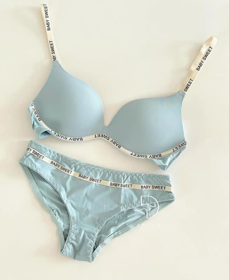 Baby Sweet Satin Lace Lingerie Set