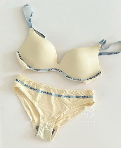 Baby Sweet Satin Lace Lingerie Set