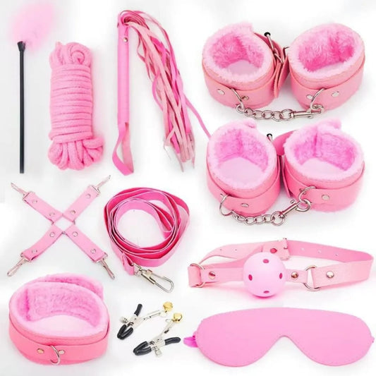 Luxury Bondage & Sensory Accessories Set